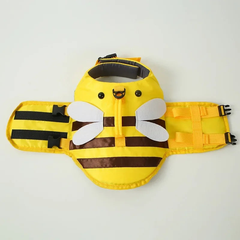 Summer Dog Life Jacket Safety Swimming Suit