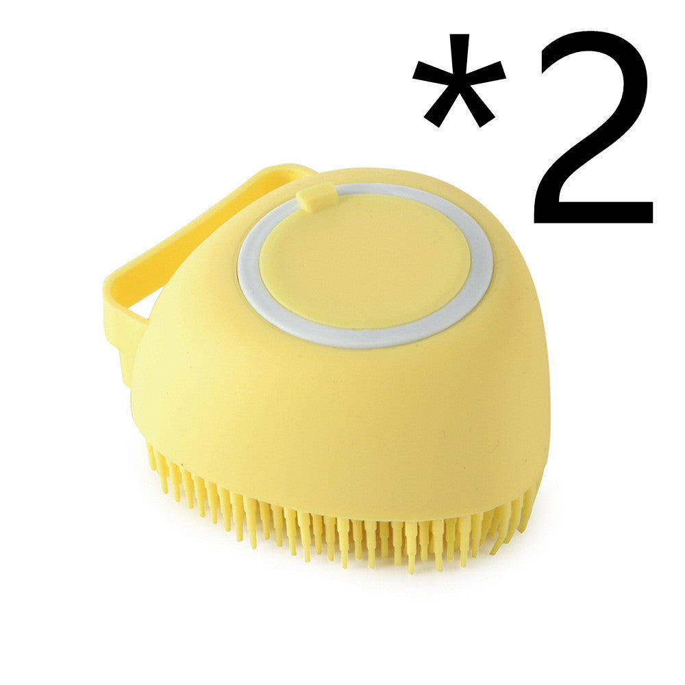 Silicone Cat and Dog Bath Massage Gloves Brush Pet Cat Bathroom Cleaning Tool