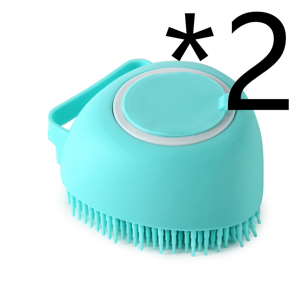 Silicone Cat and Dog Bath Massage Gloves Brush Pet Cat Bathroom Cleaning Tool