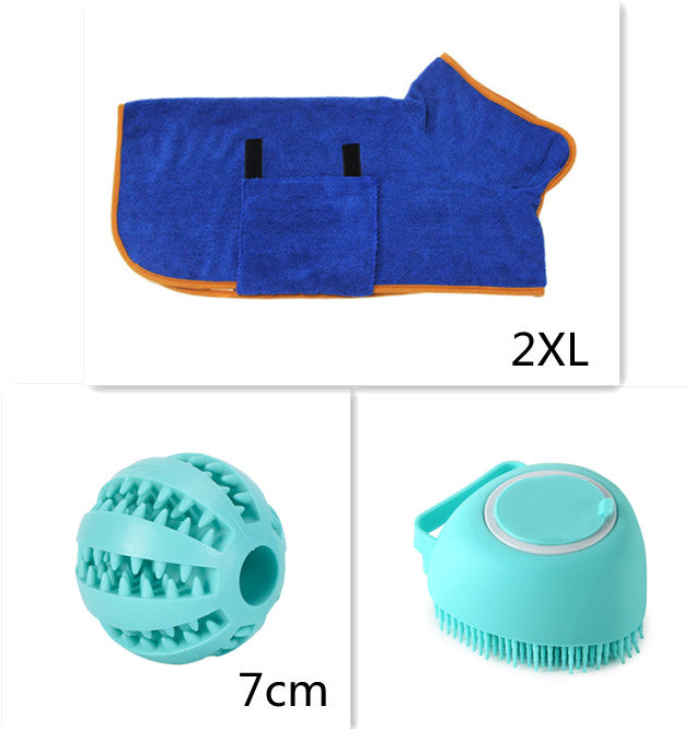 Silicone Cat and Dog Bath Massage Gloves Brush Pet Cat Bathroom Cleaning Tool