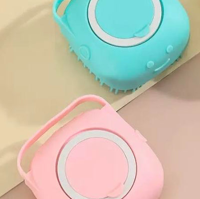 Silicone Cat and Dog Bath Massage Gloves Brush Pet Cat Bathroom Cleaning Tool