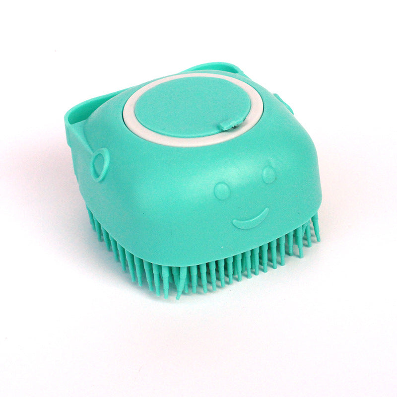 Silicone Cat and Dog Bath Massage Gloves Brush Pet Cat Bathroom Cleaning Tool