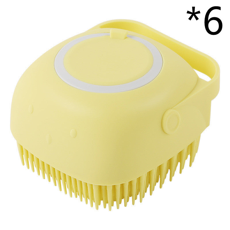 Silicone Cat and Dog Bath Massage Gloves Brush Pet Cat Bathroom Cleaning Tool