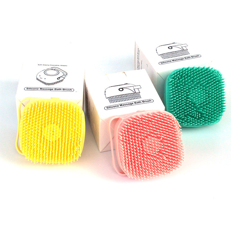 Silicone Cat and Dog Bath Massage Gloves Brush Pet Cat Bathroom Cleaning Tool